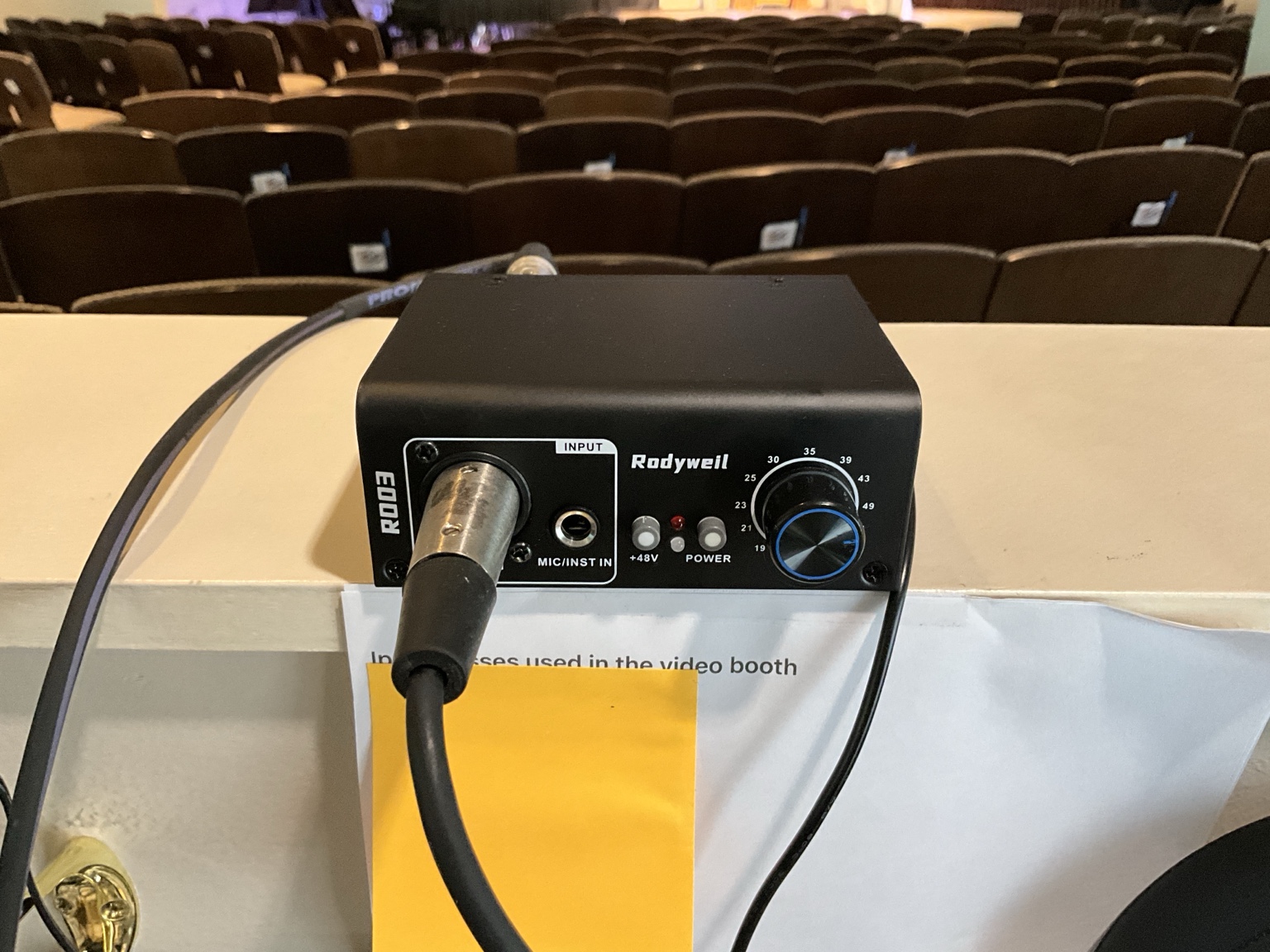 Rodywell R800 audio unit